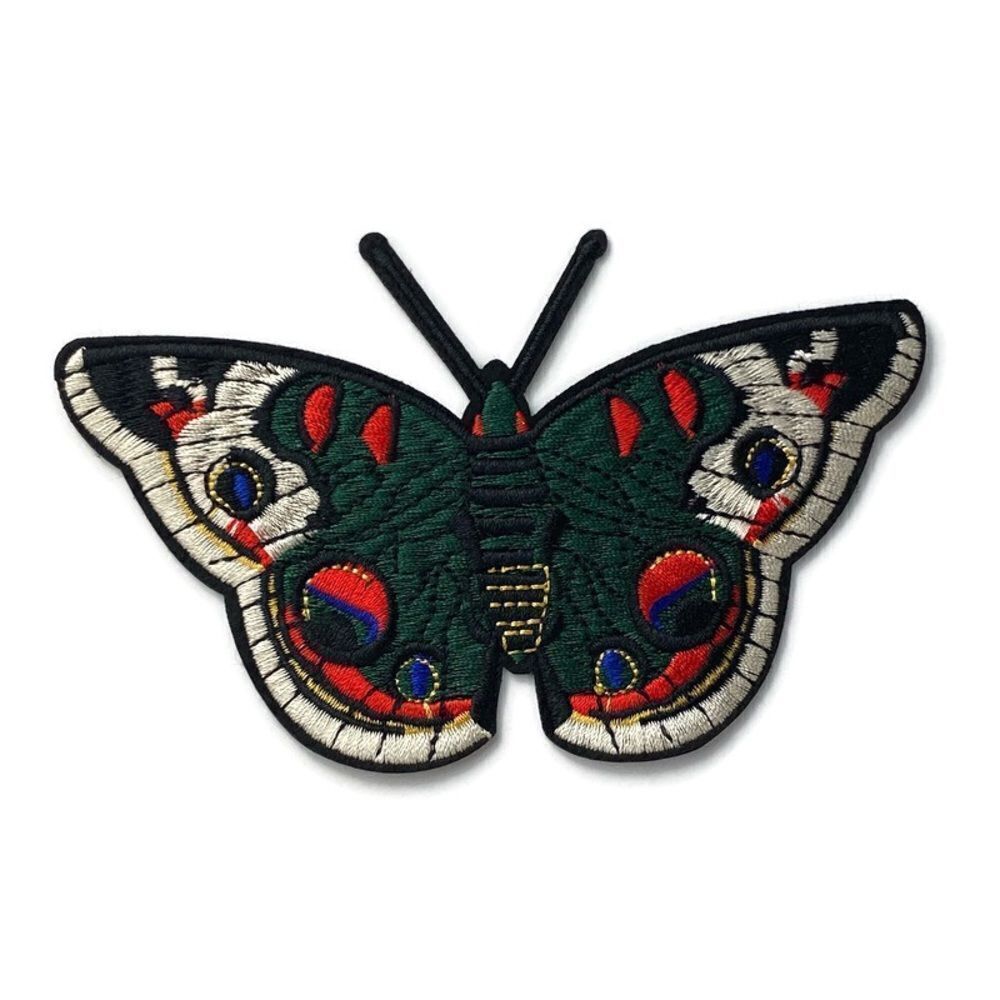 Moth Embroidered Patch